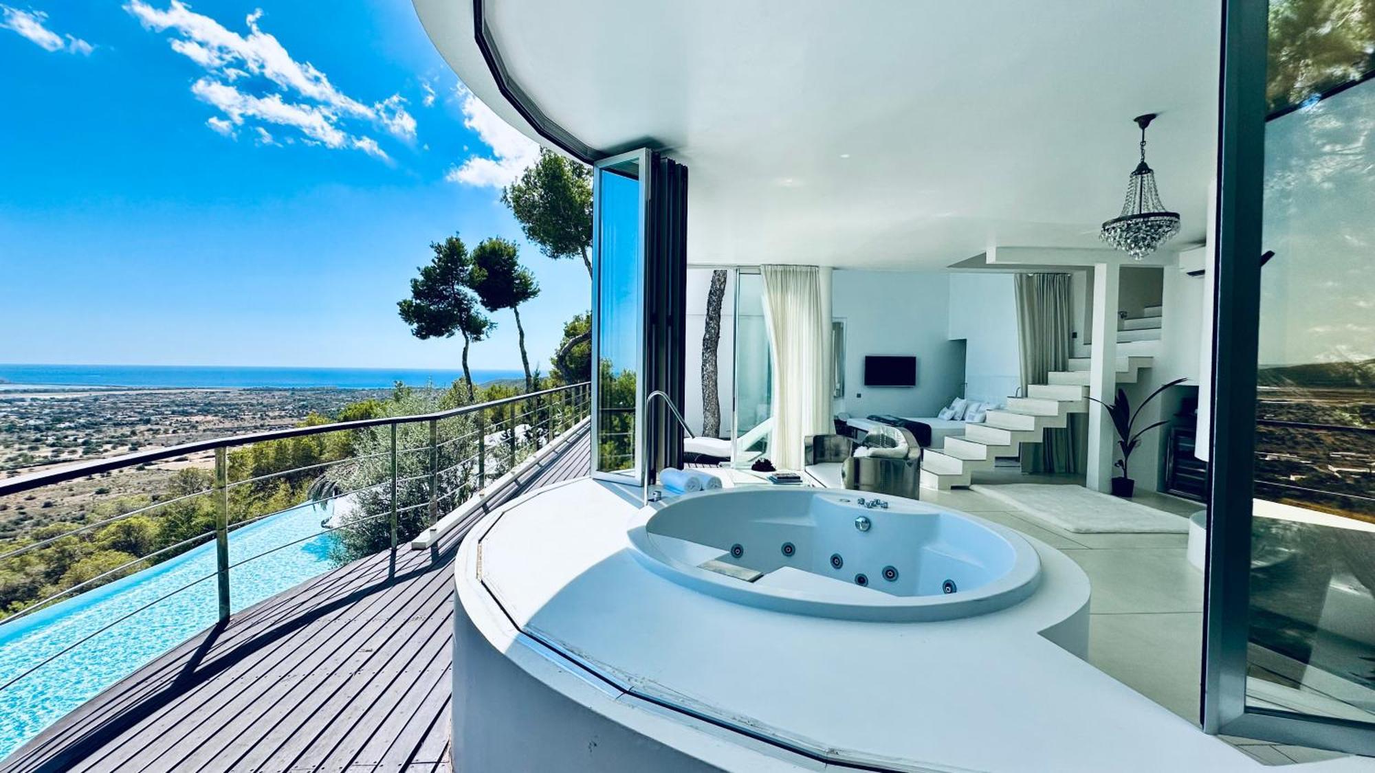 Villa Roca Ibiza - Un Paraiso Premium A Solo 10 Minutos De La Ciudad De Ibiza Y De Las Playas Cala Jondal Y Salinas Sant Jordi de ses Salines Exterior foto